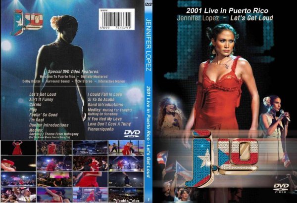 画像1: ジェニファー・ロペス(1) 2001 故郷プエルトリコ Jennifer Lopez DVD (1)