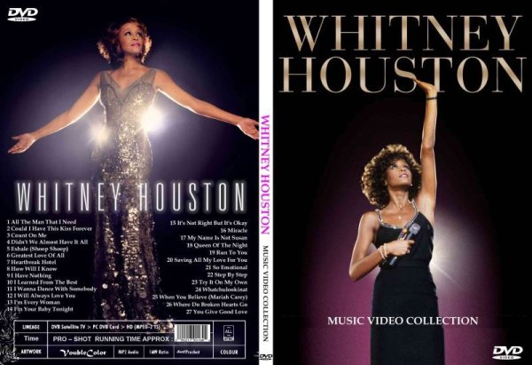 画像1: ホイットニー・ヒューストン 高画質プロモ集 Whitney Houston DVD (1)
