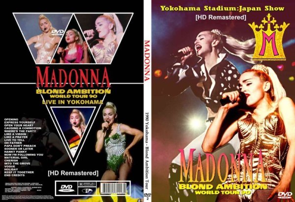 画像1: 2 マドンナ 1990 横浜 HD画質リマスター Madonna DVD (1)