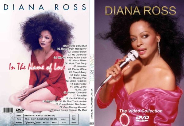 画像1: ダイアナ・ロス 高画質プロモ集 Diana Ross DVD (1)
