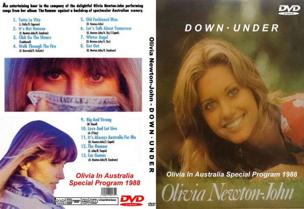 画像1: オリビアニュートンジョン Down Under 1988 Olivia Newton John DVD (1)