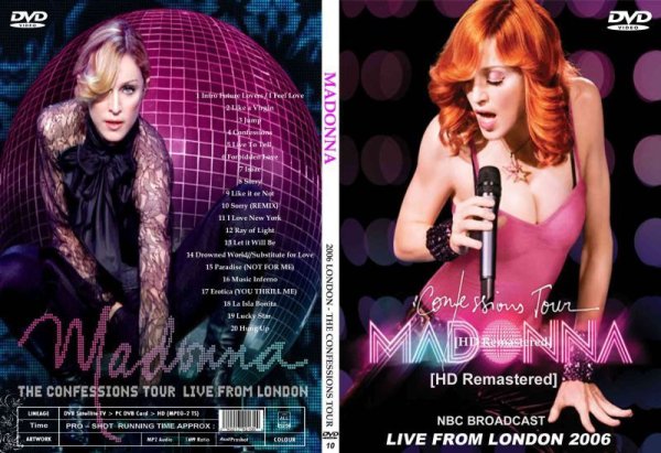 画像1: 10 マドンナ 2006 LONDON HD画質リマスターCONFESSIONS TOUR Madonna DVD (1)