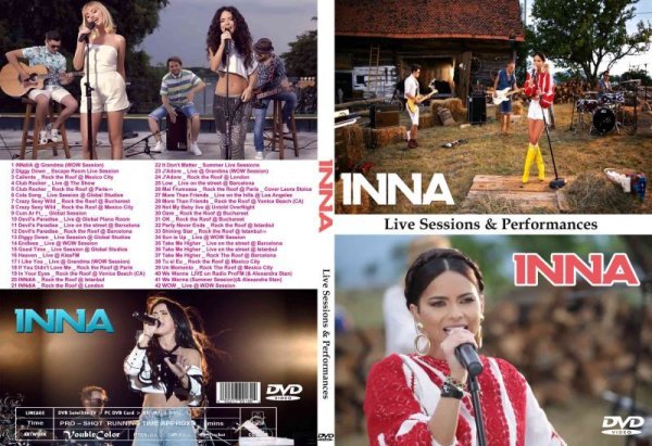 画像1: インナ 全高画質ライブセッション INNA DVD (1)