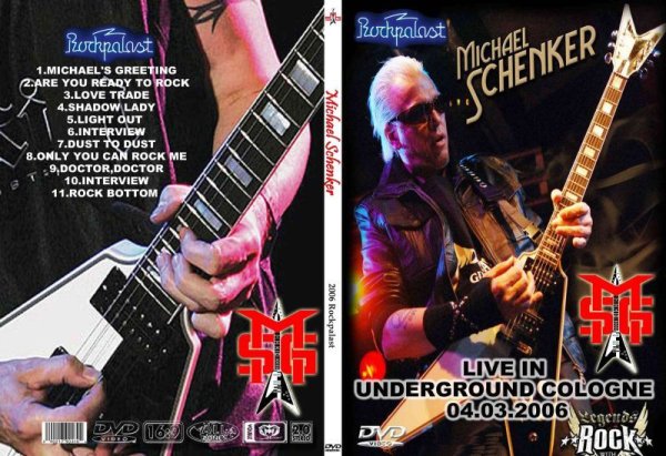 画像1: マイケルシェンカー 2006 Rockpalast Michael Shenker Group MSG DVD (1)