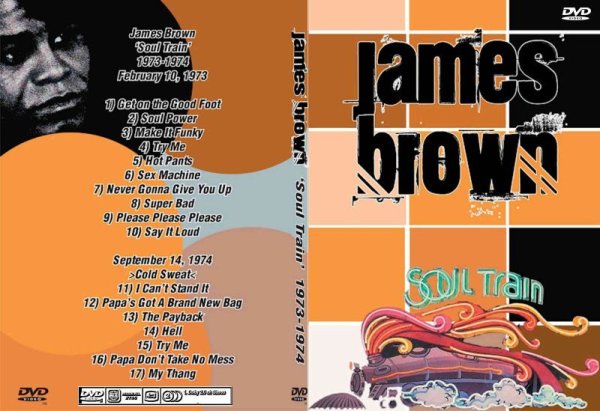 画像1: ジェームス・ブラウン Soul Train 1973-1974 James Brown DVD (1)