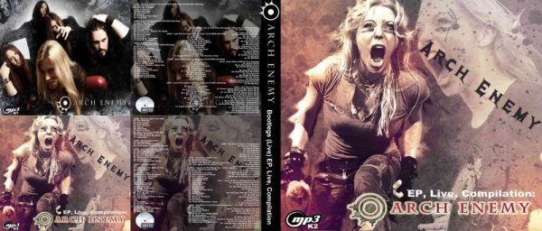 画像1: K1■2枚 アーチエネミー Bootlegs.EP,Live,Compilation MP3 Arch Enemy CD (1)
