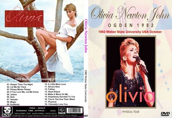 画像1: オリビアニュートンジョン 1982 Weber State Olivia Newton John DVD (1)