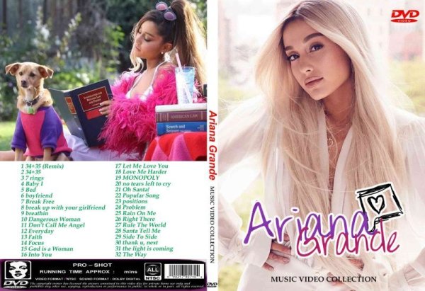 画像1: アリアナ・グランデ 2021 32曲プロモ Ariana Grande DVD (1)