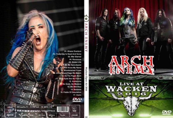 画像1: 10 アーチ・エネミー 2016 Wacken Arch Enemy DVD (1)