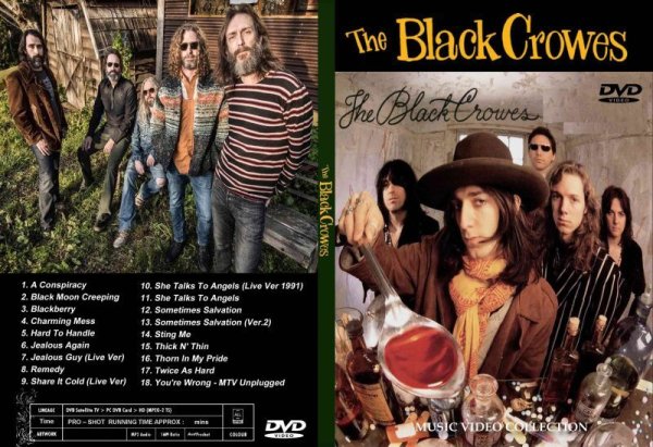 画像1: ブラック・クロウズ 高画質プロモ集 The Black Crowes DVD (1)