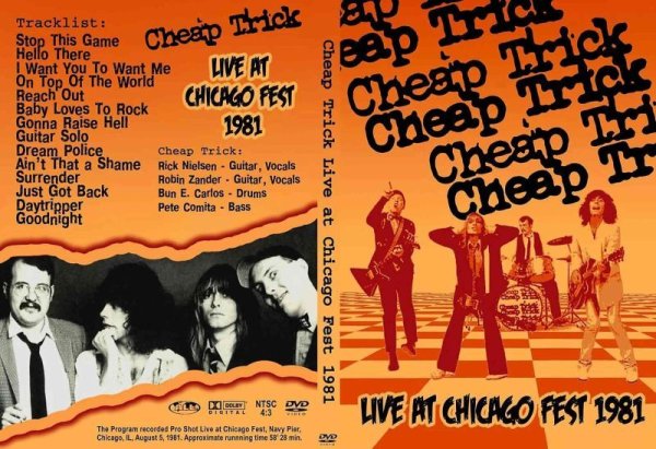 画像1: チープ・トリック 1981 ChicagoFest Cheap Trick DVD (1)