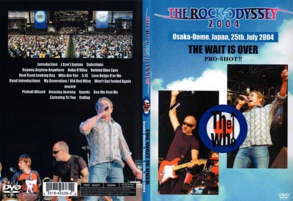 画像1: The WHO - 2004 Osaka Dome DVD (1)