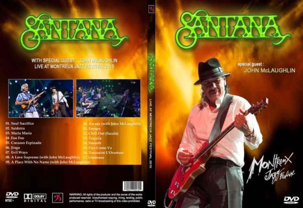 画像1: サンタナ 2015 Montreux Jazz Festival Santana DVD (1)
