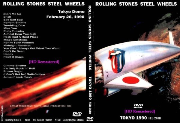 画像1: ローリング・ストーンズ 初来日HDリマスター 1990年 Rolling Stones DVD (1)