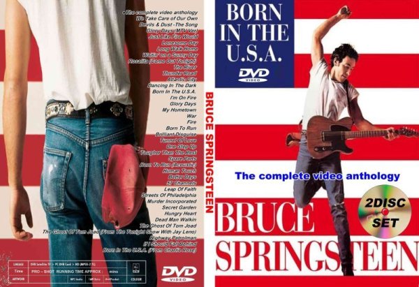 画像1: ブルーススプリングスティ-ン 2枚高画質プロモ BRUCE SPRINGSTEEN DVD (1)