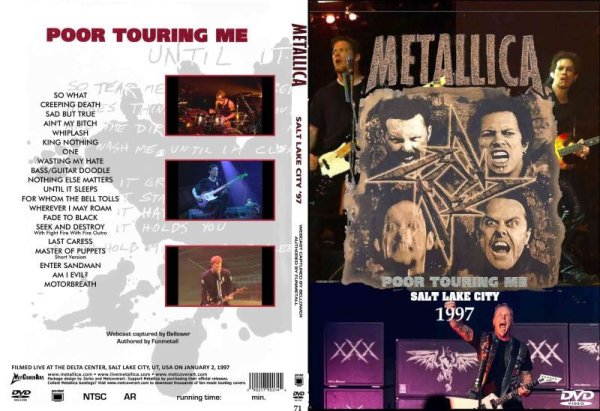 画像1: 71 メタリカ Salt Lake City 1997 Metallica DVD (1)