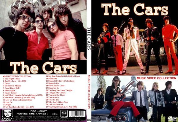 画像1: カーズ 高画質プロモ The Cars DVD (1)