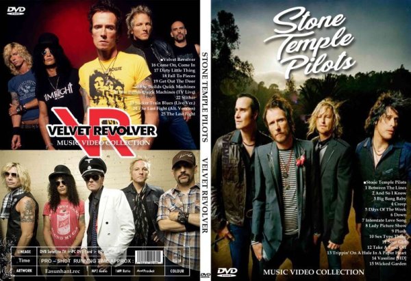 画像1: Stone Temple Pilots Velvet Revolver プロモ集 DVD (1)