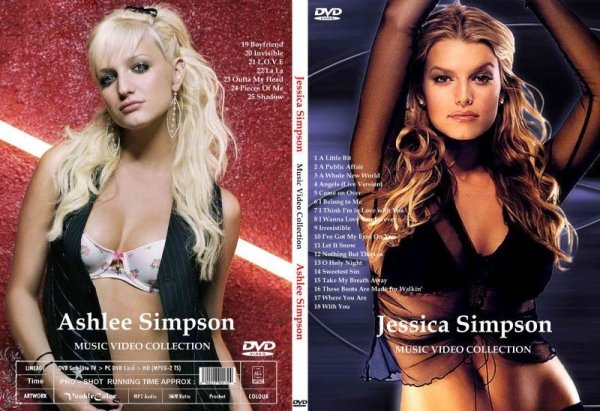 画像1: ジェシカ・シンプソン Jessica Simpson Ashlee Simpson プロモ集 DVD (1)
