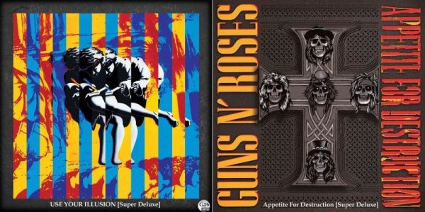 画像1: G16■Guns N' Roses Use Your Illusion●Appetite For Destruction [Super Deluxe] MP3CD (1)
