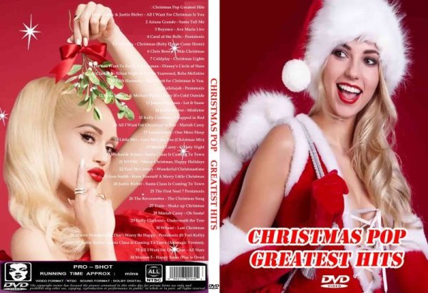 画像1: クリスマス ポップス 高画質 Mariah Carey Justin Bieber Ariana Grande Maroon 5 Pentatonix DVD (1)
