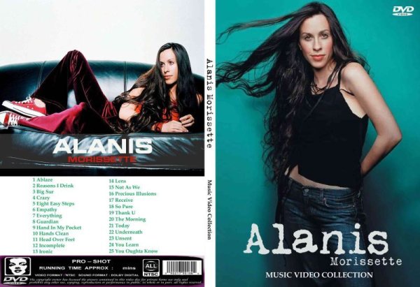 画像1: アラニス・モリセット プロモ集 Alanis Morissette DVD (1)
