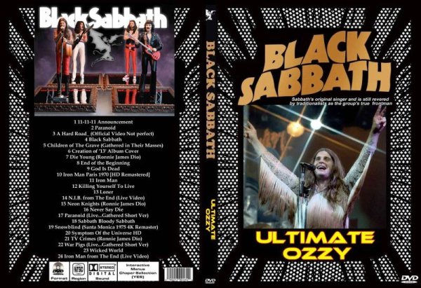 画像1: ブラック・サバス プロモ集 Black Sabbath Ozzy Osbourne DVD (1)