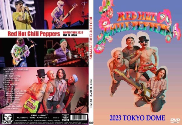 画像1: レッチリ 2023 東京ドーム Red Hot Chili Peppers DVD (1)