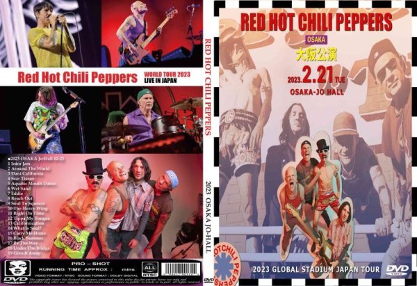 画像1: レッチリ 2023 大阪 Red Hot Chili Peppers DVD (1)