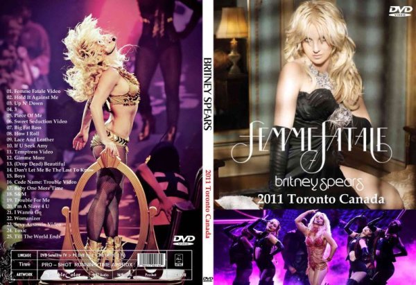 画像1: ブリトニー・スピアーズ 2011 Toronto Canada Britney Spears DVD (1)