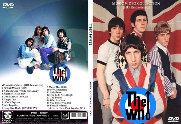 画像1: THE WHO プロモ集 [HD Remastered] DVD (1)