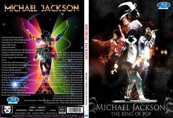 画像1: ブルーレイ Michael Jackson 超高画質プロモ マイケルジャクソン Blu-ray (1)