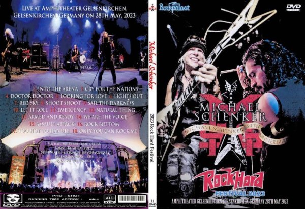 画像1: 11 マイケル・シェンカー2023 Rock Hard Michael Schenker DVD (1)