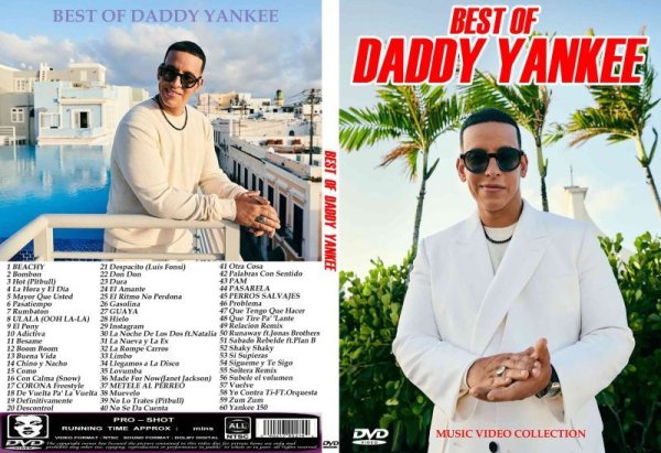 画像1: ダディー・ヤンキーDL 2023 BEST OF DADDY YANKEE DVD (1)