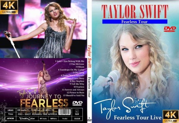 画像1: 6 テイラースウィフト Fearless Tour Taylor Swift DVD (1)
