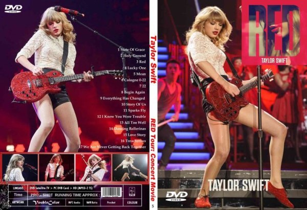 画像1: 5 テイラースウィフト RED Concert Taylor Swift DVD (1)