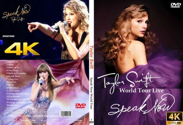 画像1: 3 テイラースウィフト Speak Now Tour Taylor Swift DVD (1)