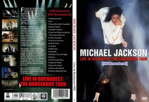 画像1: 3 マイケルジャクソン 1992Dangerous HDリマスターMichael Jackson DVD (1)