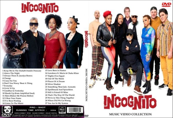画像1: インコグニート 2023プロモ Incognito DVD (1)
