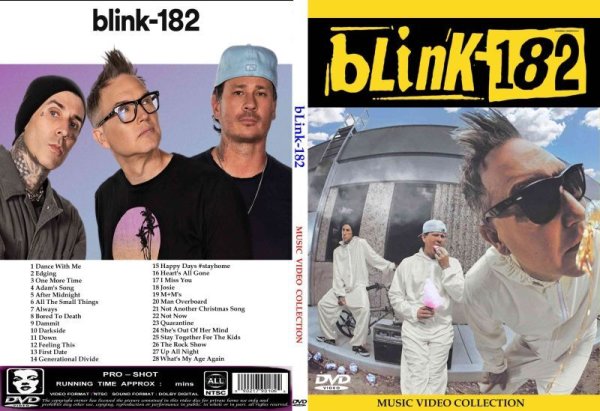 画像1: Blink-182 2023 プロモ BLINK 182 DVD (1)