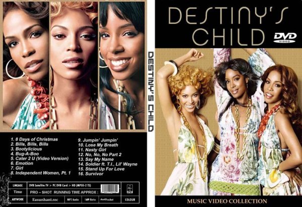 画像1: デスティニ－ズチャイルド 高画質プロモ Destiny's Child Beyonce DVD (1)