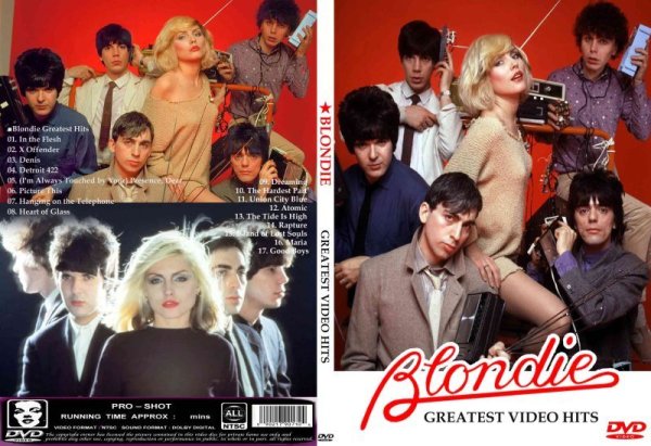 画像1: ★ブロンディ Greatest.Hits 高画質プロモ集 Blondie DVD (1)