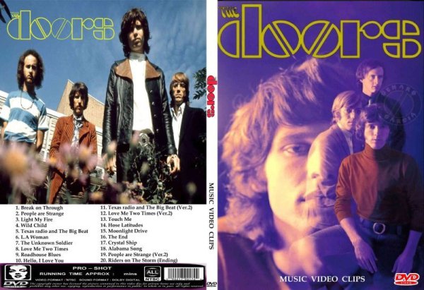 画像1: ドアーズ 高画質プロモ集 The Doors ジム・モリスン DVD (1)