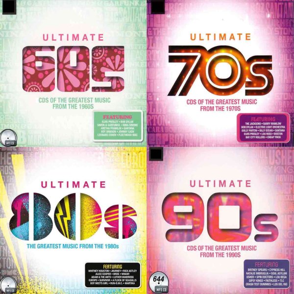 画像1: 644■ 『Ultimate』 シリーズ 60s70s80s90s MP3 CD (1)