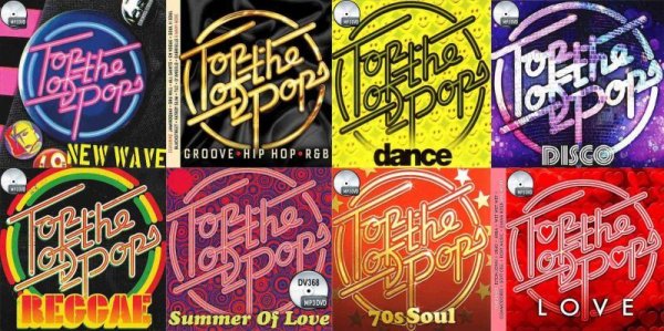 画像1: DV368■Top Of The Pops 8タイトル 70's Soul Dance Disco Love Groove Hip Hop MP3DVD (1)