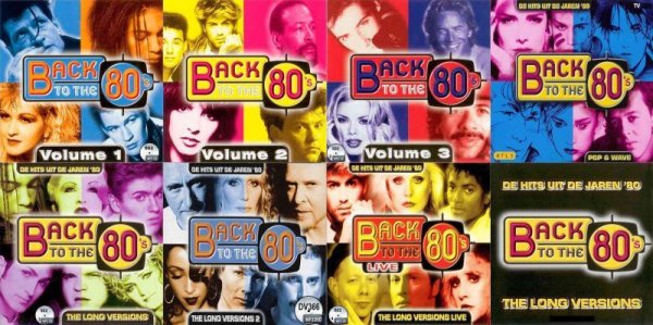 画像1: DV366■Back To The 80's (Cyndi Lauper Bangles Wham Nolans Dead Or Alive Duran Duran MP3DVD (1)