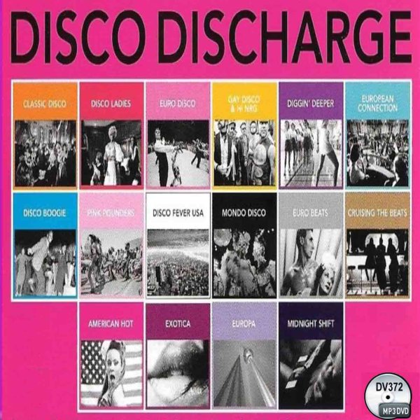 画像1: DV372■Disco Discharge Collection 最強ディスコ 16アルバム MP3DVD (1)