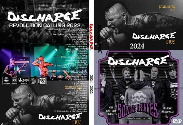 画像1: DISCHARGE 2024+2022プロショット2本 ディスチャージ DVD (1)