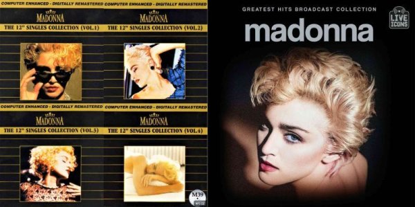 画像1: M39■MADONNA THE 12 SINGLES■Greatest Hits Broadcast CD (1)