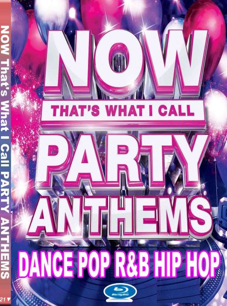 画像1: ブルーレイ21▼2枚 PARTY ANTHEMS 225曲 DANCE POP R&B HIP HOP (1)